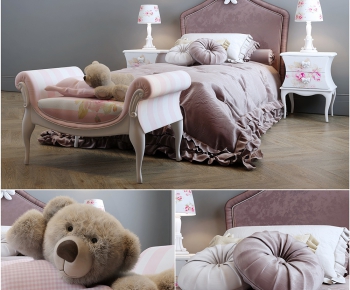 American Style Child's Bed-ID:904380389