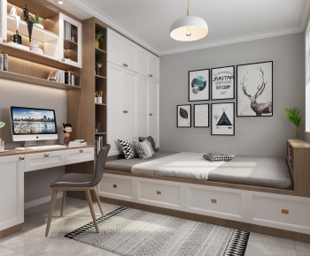Nordic Style Study Space-ID:483956749