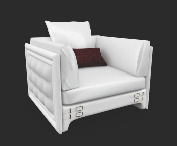 European Style Single Sofa-ID:440444788