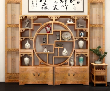 Chinese Style Antique Rack-ID:249016865