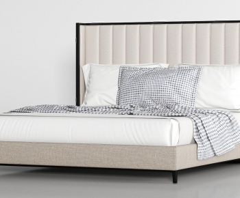 Modern Double Bed-ID:140708584