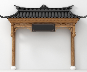 New Chinese Style Building Component-ID:893498679