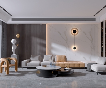 Modern A Living Room-ID:135158783