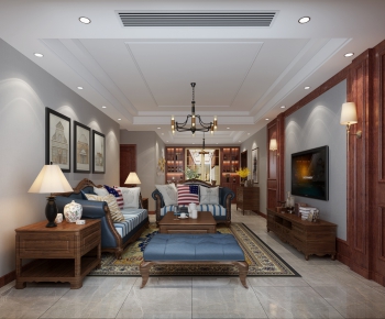 American Style A Living Room-ID:492028125