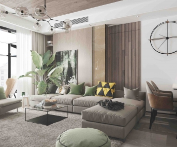 Modern A Living Room-ID:130949252