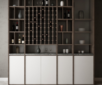 Modern Wine Cabinet-ID:516799941