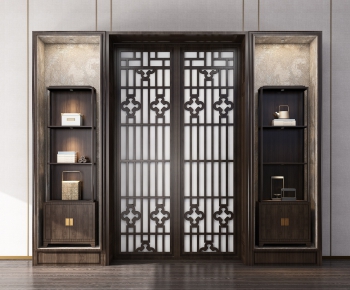 New Chinese Style Decorative Cabinet-ID:828275928