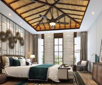 Southeast Asian Style Bedroom-ID:174112646