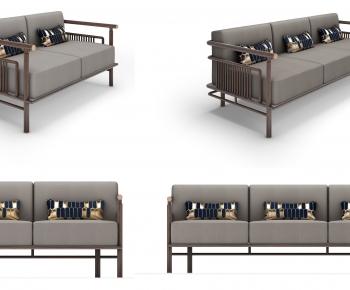 New Chinese Style Sofa Combination-ID:733980132
