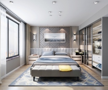 Modern Bedroom-ID:123496627