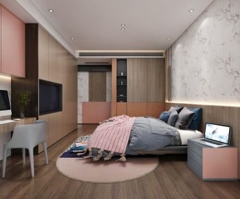 Nordic Style Bedroom-ID:288478671