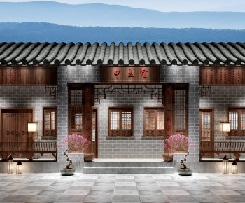 Chinese Style Facade Element-ID:753470768