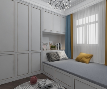 Nordic Style Bedroom-ID:185447876