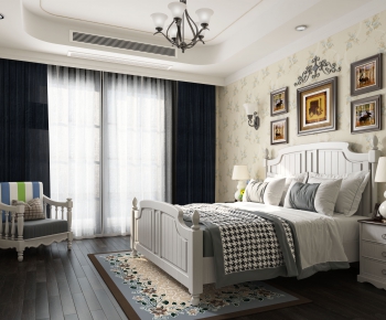 Mediterranean Style Bedroom-ID:591299163