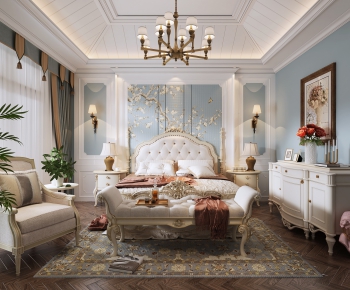 European Style Bedroom-ID:796474452