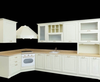 European Style Kitchen Cabinet-ID:165963222