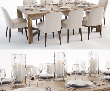 Modern Dining Table And Chairs-ID:638279979