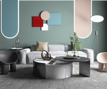 Nordic Style Sofa Combination-ID:533751584