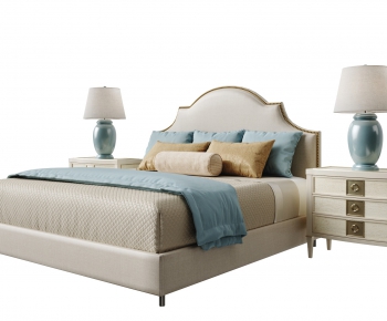 American Style Double Bed-ID:710336777