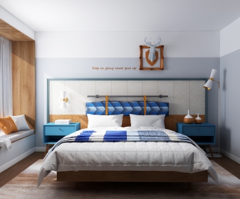 Nordic Style Bedroom-ID:464627469