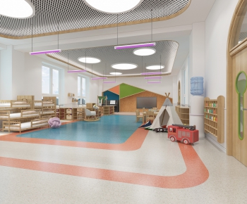 Modern Children's Kindergarten-ID:434710567