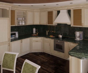 European Style Kitchen Cabinet-ID:569852256