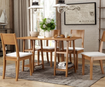 Modern Dining Table And Chairs-ID:212941465