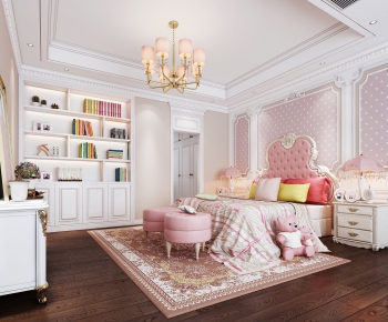 European Style Girl's Room Daughter's Room-ID:560383525