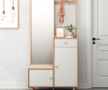 Nordic Style Shoe Cabinet-ID:924162143