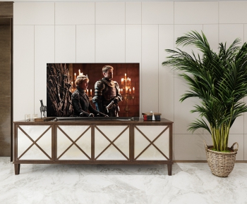 American Style Simple European Style TV Cabinet-ID:870583769