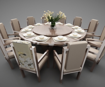 New Chinese Style Dining Table And Chairs-ID:146033985