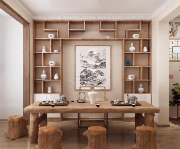 New Chinese Style Tea House-ID:262484475