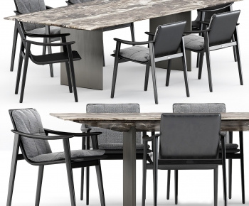 Modern Dining Table And Chairs-ID:334878796