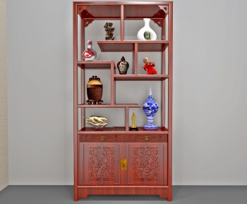 New Chinese Style Antique Rack-ID:107797584