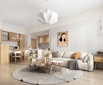 Nordic Style A Living Room-ID:708689831