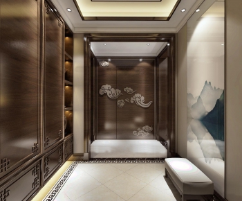 New Chinese Style Hallway-ID:119357298