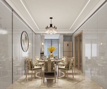 New Chinese Style Dining Room-ID:833454923