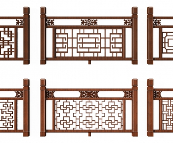 New Chinese Style Guardrail-ID:902552793