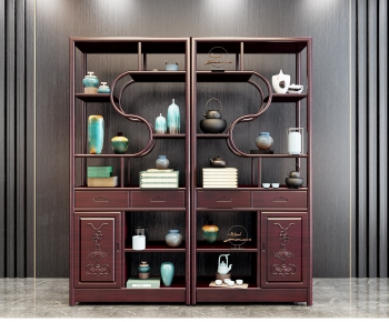 New Chinese Style Antique Rack-ID:574227798