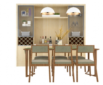 Modern Dining Table And Chairs-ID:739992763