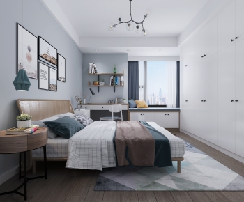 Nordic Style Bedroom-ID:937285518