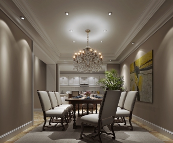 American Style Dining Room-ID:180078846