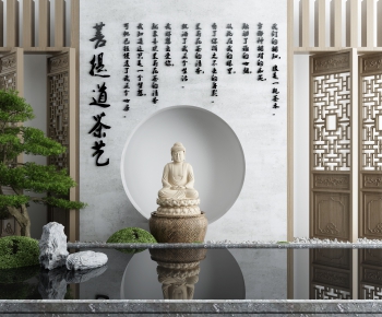 New Chinese Style Garden-ID:760948243