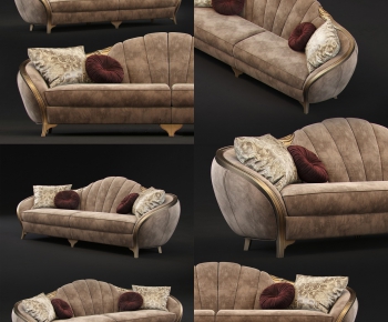 新古典双人沙发-ID:131320764