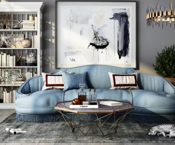 Modern Multi Person Sofa-ID:409646856