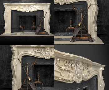 Modern Fireplace-ID:748647453