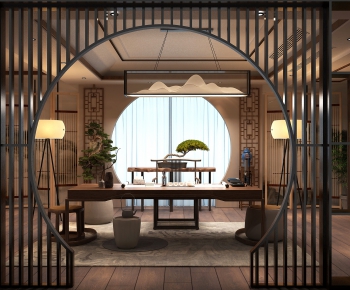 New Chinese Style Tea House-ID:404363221