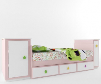 Modern Child's Bed-ID:847849782