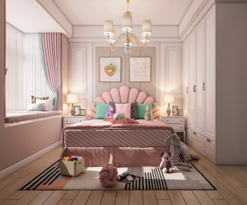 Modern Girl's Room Daughter's Room-ID:484180956