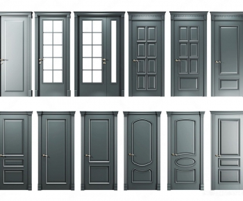 Simple European Style Door-ID:620311165